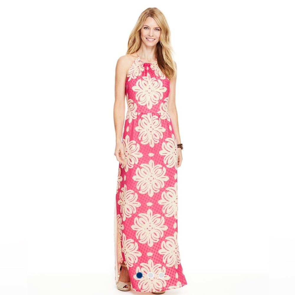 Size 0 Vineyard Vines Silk Medallion Dress
